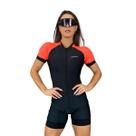 Macaquinho de Ciclismo Feminino Acolchoado Slim TR4 Macaquinho de Ciclismo Feminino Acolchoado Slim TR4
