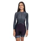 Macaquinho Feminino Manga Longa Márcio May Sport Black