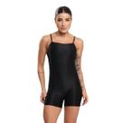 Macaquinho Fitness Blackout Alcinha Slim Bella Fiore Canelado Sem Transparência Treino Academia Cor:PretoTamanho:GGGen