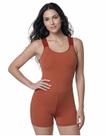 Macaquinho Fitness Feminino Demillus Tangent Academia Curto Zero Transparência Regatinha Estica