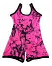 Macaquinho Fitness Marmorizado Tie Dye