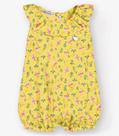 Macaquinho Gase Infantil Trick Nick Amarelo Macaquinho Gase Infantil Trick Nick Amarelo