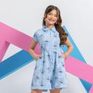 Macaquinho Infantil Stitch Bonekinha Azul Bebê