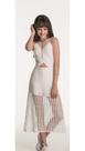 Macaquinho Off White com renda BobbyLulu tamanho 18