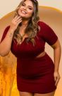 Macaquinho plus size feminino