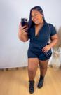 Macaquinho plus size