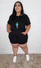 Macaquinho Saruel Barra Italiana Slim e Plus Size