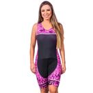 Macaquinho sem mangas triathlon elite purple proteção uv 50+ kauna