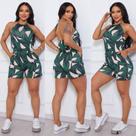 Macaquinho Soltinho com Bolso Alcinha Moda Verão