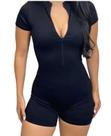 Macaquinho Virgínia Feminino Moda Fits Life Gringa Verão Zíp