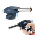 Maçarico Culinário Azul Controle de Chama Manual Portátil Acendimento Automático Cozinha Churrasco