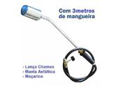 Maçarico Lança Chamas Manta Asfáltica Curto Gás Botijão 13kg (66B1) Maçarico Lança Chamas Manta Asfáltica Curto Gás Botijão 13kg (66B1)