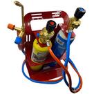 Maçarico Portátil Uso Manual Turbo Set 110 + Recargas
