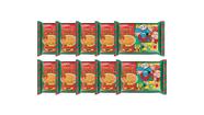 Macarrão Instântaneo Kit com 10 sabor tomate Turma Da Mônica Pct 85g Macarrão Instântaneo Kit com 10 sabor tomate Turma Da Mônica Pct 85g