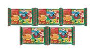Macarrão Instântaneo Kit com 5 sabor tomate Turma Da Mônica Pct 85g