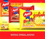 Macarrão Instantâneo Lámen Sabores Apti Miojo 85g Caixa 50 Un.