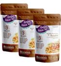 Macarrão Konjac Massa Tipo Bucatini de 270g Kit 03 unidades