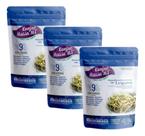 Macarrão Konjac Massa Tipo Linguine de 270g-Kit 03 unidades