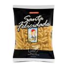 Macarrão Parafuso Com Ovos Santa Felicidade 500G, Massa Parafuso De Sêmola Com Ovos Pasta Fusilli All Uovo, Preto, Maior