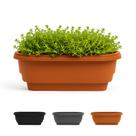 Macetero Bloem para Barandilla de Balcón Deck 24 cm Terracota