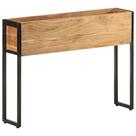 Macetero de jardín elevado vidaXL de madera de acacia color marrón Macetero de jardín elevado vidaXL de madera de acacia color marrón