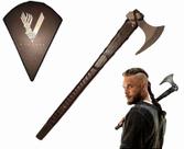 Machado Viking Ragnar Lothbrok Cosplay E Decoração Marrom Machado Viking Ragnar Lothbrok Cosplay E Decoração Marrom