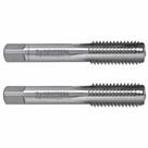 Macho aço rápido manual 7/16" din351 unc jogo com 2 peças