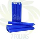 Maço de Vela Azul Escuro - 8 un - 18 cm