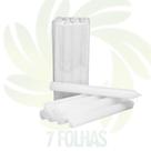 Maço de Vela Branca - 8 un - 18 cm