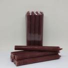 Maço de Vela Marrom - 8 un - 18 cm