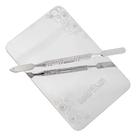 Macrilan AC04 Kit - Placa + Espátula para Maquiagem Macrilan AC04 Kit - Placa + Espátula para Maquiagem
