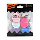 Macrilan Kit com 5 Esponjas EP22 para Maquiagem Macrilan Kit com 5 Esponjas EP22 para Maquiagem