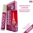 Madame Bourbon: 2 Gloss Labiais Lábios Nutridos com Ácido Hialurônico para Hidratação e Volume Imediato