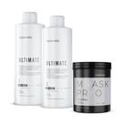 Madamelis Ultimate Alinhamento Capilar Duo e Máscara Matizadora Pro Neuter Yellow