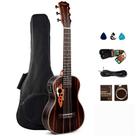 Madeira de ébano Guitalele Caramel CB904G de 30 polegadas com kit inicial