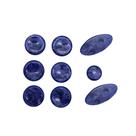 Madre Perola Sintética azul para saxofones