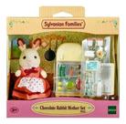 Mãe Coelho Chocolate E Geladeira - Sylvanian Families 5014 Mãe Coelho Chocolate E Geladeira - Sylvanian Families 5014
