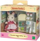 Mãe Coelho Chocolate e Geladeira Sylvanian Families Epoch Mãe Coelho Chocolate e Geladeira Sylvanian Families Epoch