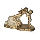 Mae e filho decorativa 16,7x7,5x10 cm mabruk Mae e filho decorativa 16,7x7,5x10 cm mabruk