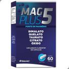 Mag Plus 5 Fonte de Magnesio Mg Complex 60 Capsulas Herbamed Mag Plus 5 Fonte de Magnesio Mg Complex 60 Capsulas Herbamed