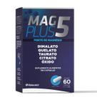 Mag Plus 5 Fonte de Magnesio Mg Complex 60 Capsulas Herbamed