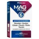 Mag Plus 6 Mix de Magnesio Mg Complex 60 Capsulas Herbamed