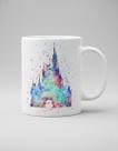 Magia Disney em Aquarela Coleção de Canecas Personalizadas