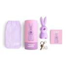 Magic Rabbit 3 em 1 Sugador de Clitóris Estimulador de Lingua e Vibração 7 Intensidades Recarregável A Sós Lilás