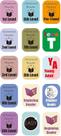 Magictodoor Library Gênero Book Spine Labels 450 unidades Advanced