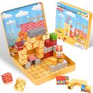 Maginoo Brinquedo STEM de Blocos Magnéticos Mini 49 Peças para Crianças