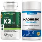Magne sio 120 capsulas Vitamina K2 120 cáps kit 1 frasco de cada de 120 capsulas total 240 cáps Magne sio 120 capsulas Vitamina K2 120 cáps kit 1 frasco de cada de 120 capsulas total 240 cáps