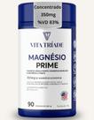 Magnésio 3 Em 1 Concentrado 350mg Bisglicinato Dimalato Citrato 90 Cápsulas Vita Tríade