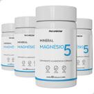 Magnésio 5x1 Malato Quelato Taurato Ascorbato Óxido 60 Caps Magnésio 5x1 Malato Quelato Taurato Ascorbato Óxido 60 Caps