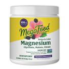 Magnésio em pó MegaFood Relax + Calm 200g de hibisco de amora